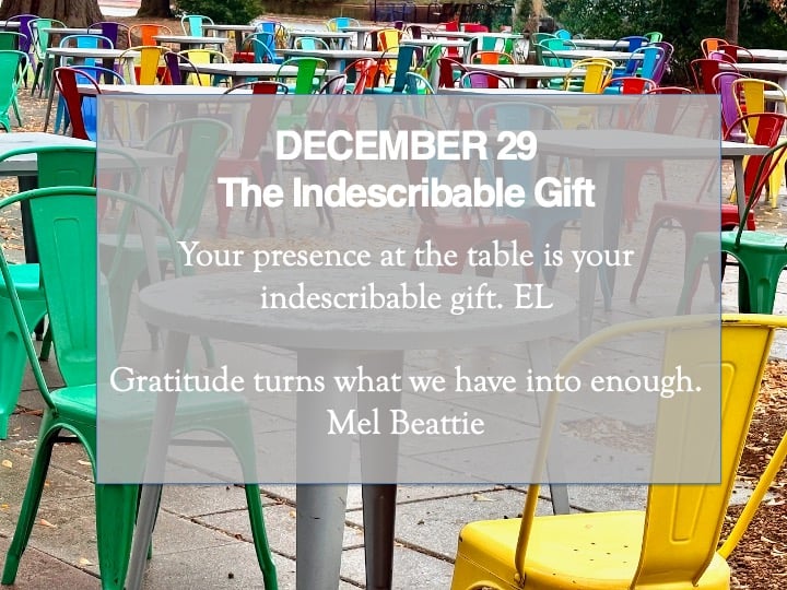 The Indescribable Gift