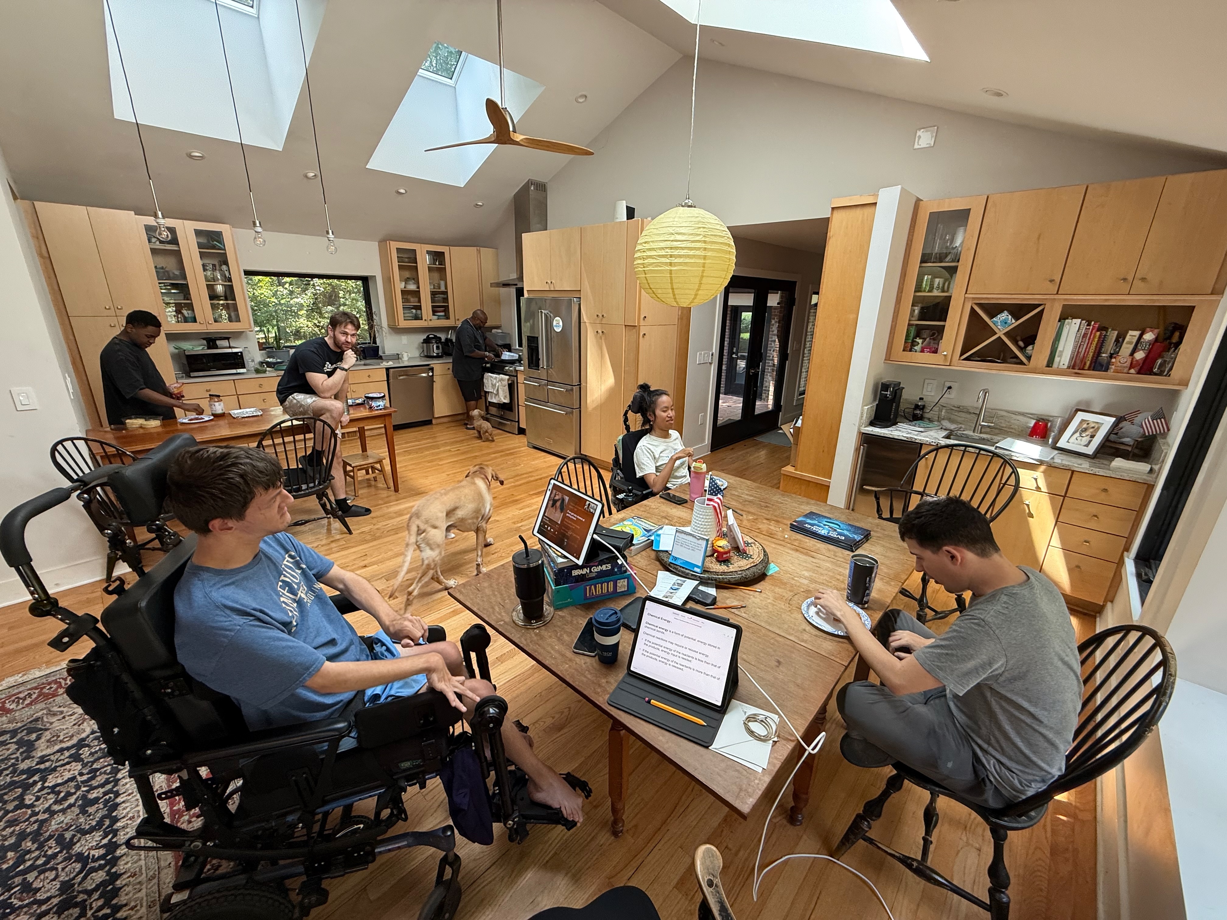 A normal day at the G House